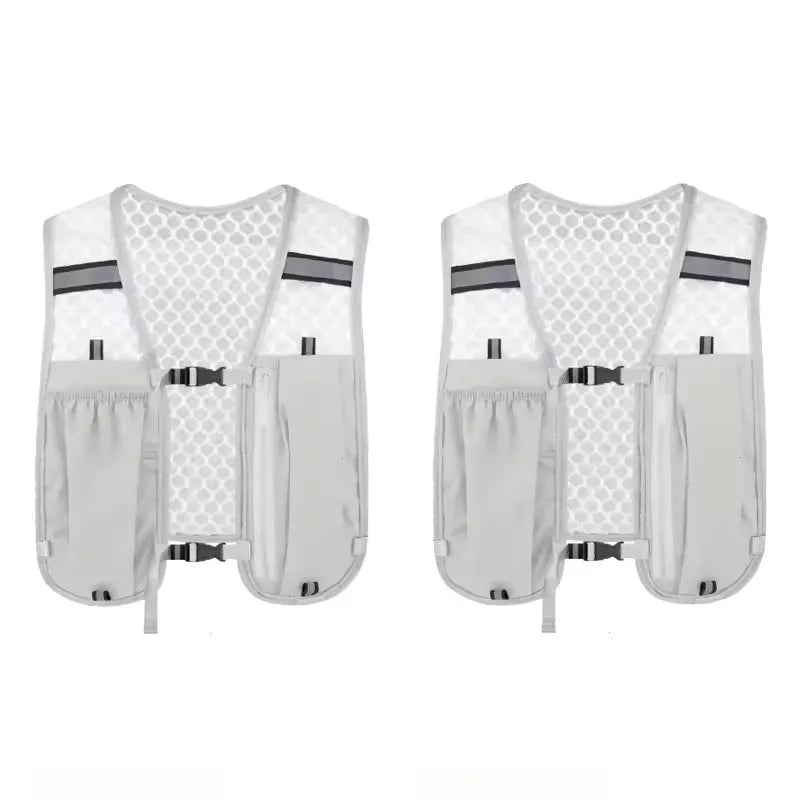 Factory sales Running Hydration Vest Backpack for Hiking Cycling Marathon Lightweight Water Chest Pack With Phone Storage Pocket