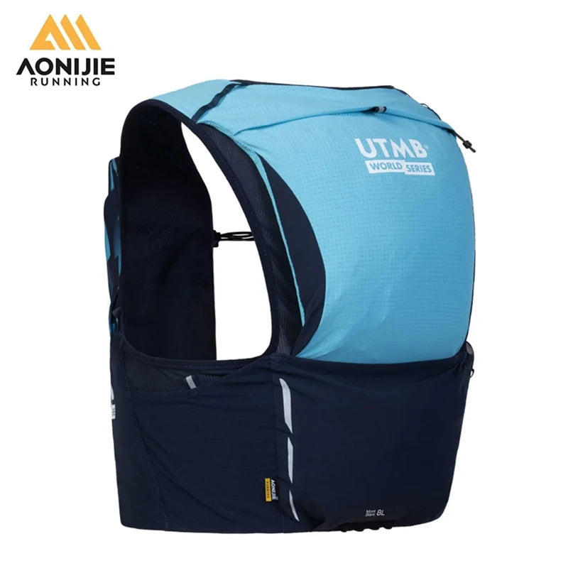 AONIJIE MB 8L Unisex Running Hydration Vest Lightweight Breathable Mesh Adjustable for Trail Hiking Outdoor Sports