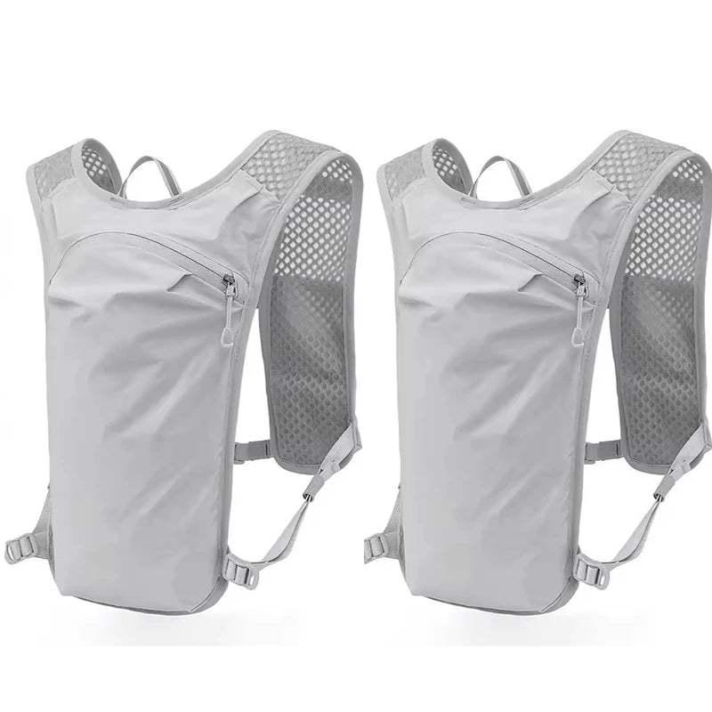Factory sales Running Hydration Vest Backpack for Hiking Cycling Marathon Lightweight Water Chest Pack With Phone Storage Pocket