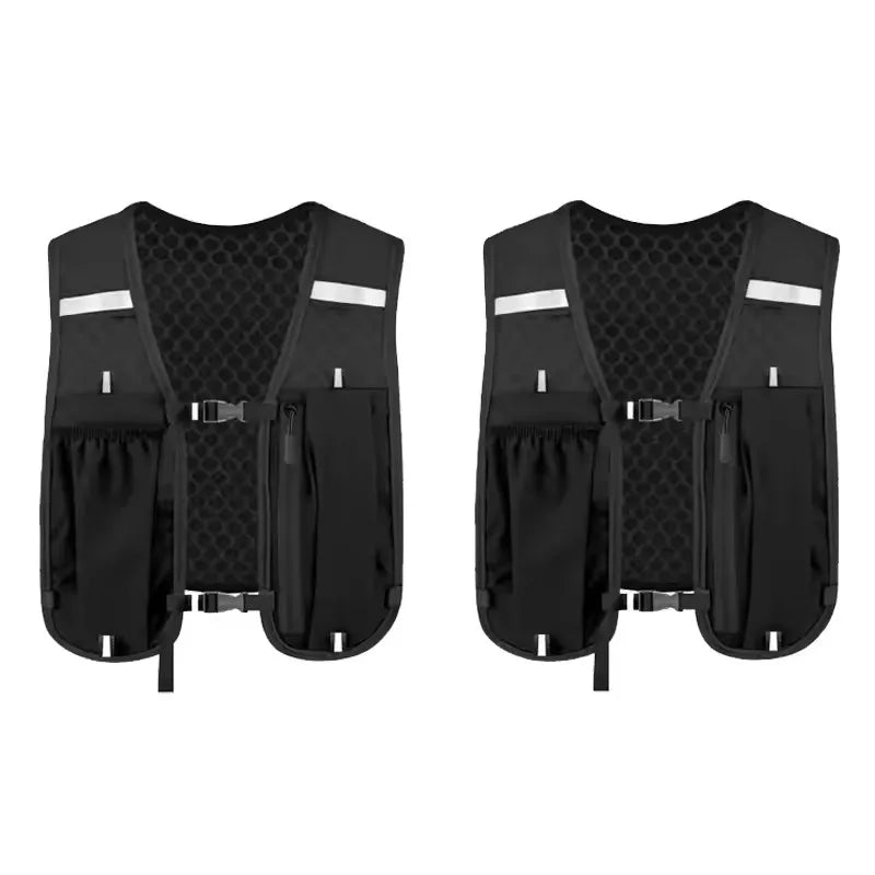 Factory sales Running Hydration Vest Backpack for Hiking Cycling Marathon Lightweight Water Chest Pack With Phone Storage Pocket