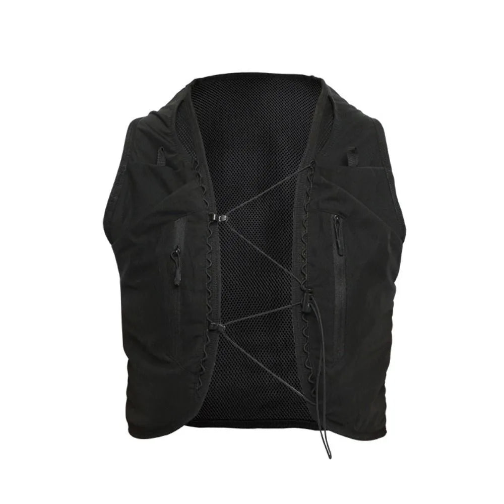 Phones Wallets Hydration Vest Pack Large Capacity Multi Pockets Running Backpack Breathable Lightweight Hydration Undershirt Bag
