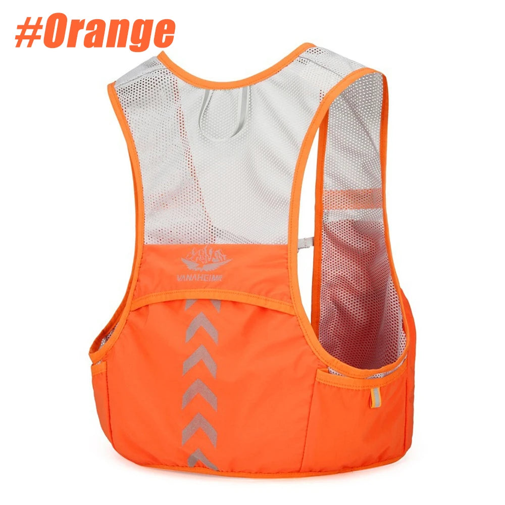 1PCS Lightweight Running Vest for Men Women, Reflective Water Vest Hydration Pack Hydropack for Hiking