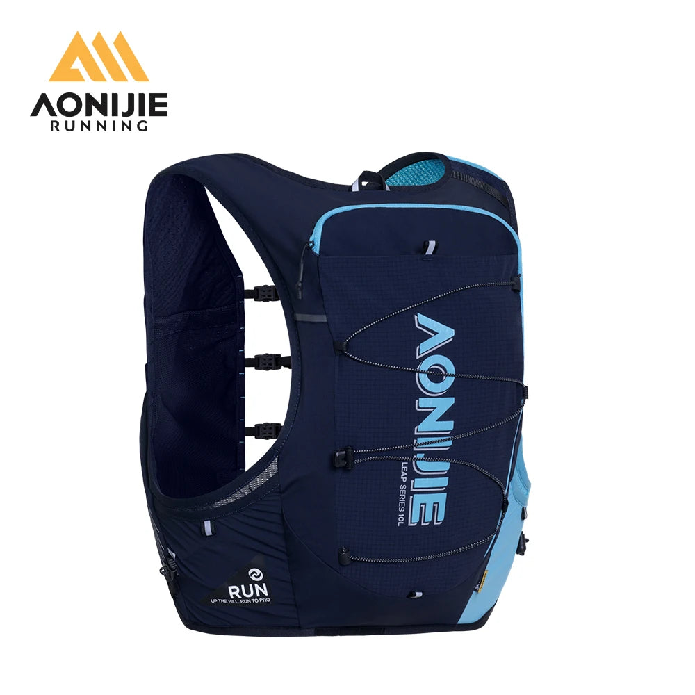 AONIJIE C9116 Unisex 10L Sports Running Backpack Lightweight Off-Road Hydration Pack Vest Hiking Rucksack