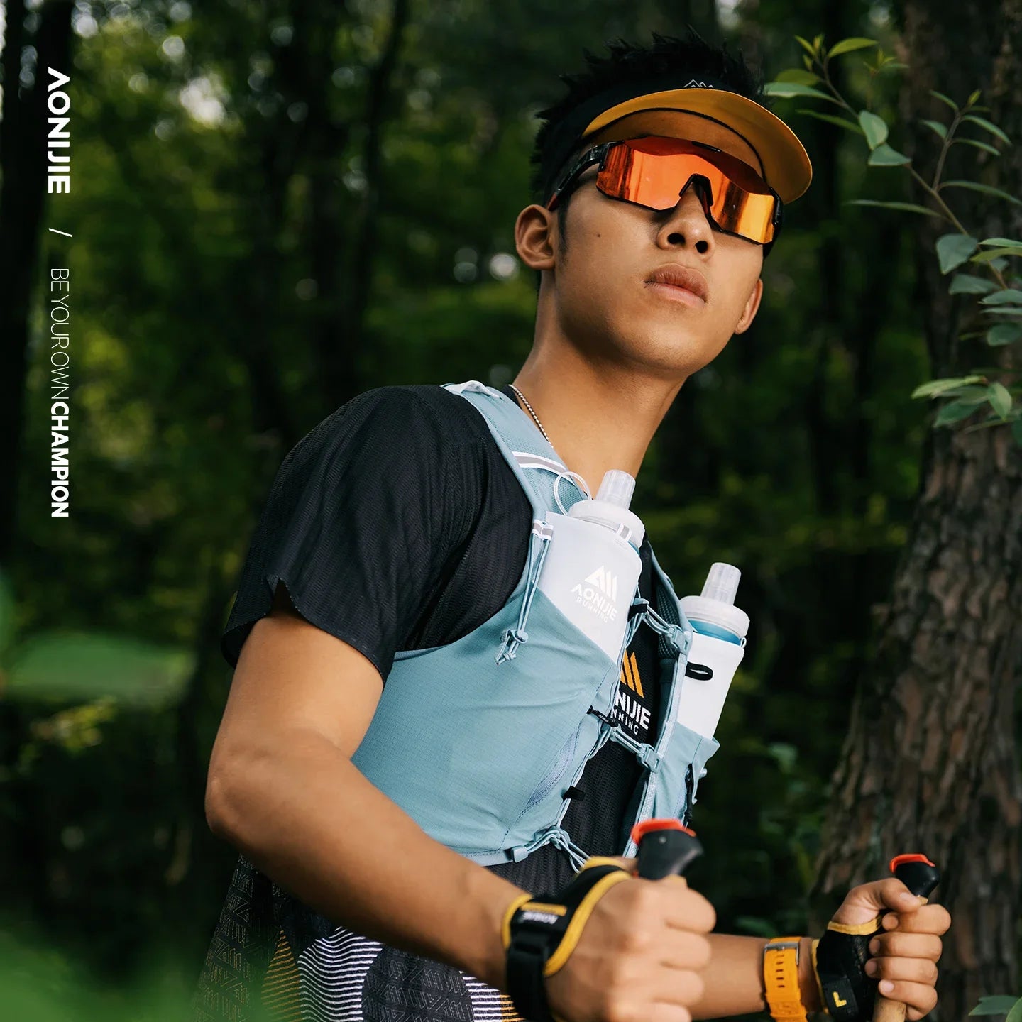 AONIJIE C9116 10L Hydration Pack High Capacity Running Hydration Vest for Cross-Country Hiking Mountaineering and Marathon Race