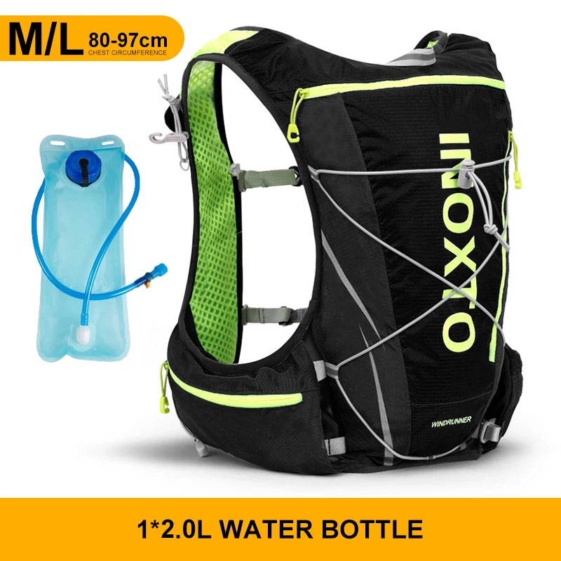 Running Hydrating Vest Backpack 8L Cycling Hydration Vest Running Backpack Hiking Marathon Hydrating Bicycle Sports Vest