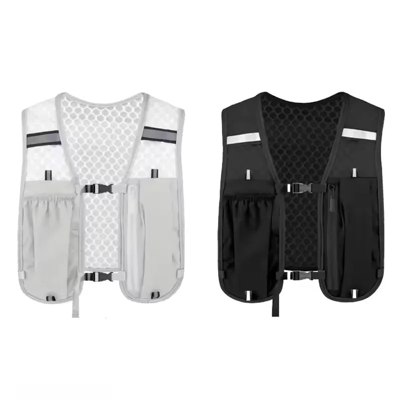 Factory sales Running Hydration Vest Backpack for Hiking Cycling Marathon Lightweight Water Chest Pack With Phone Storage Pocket