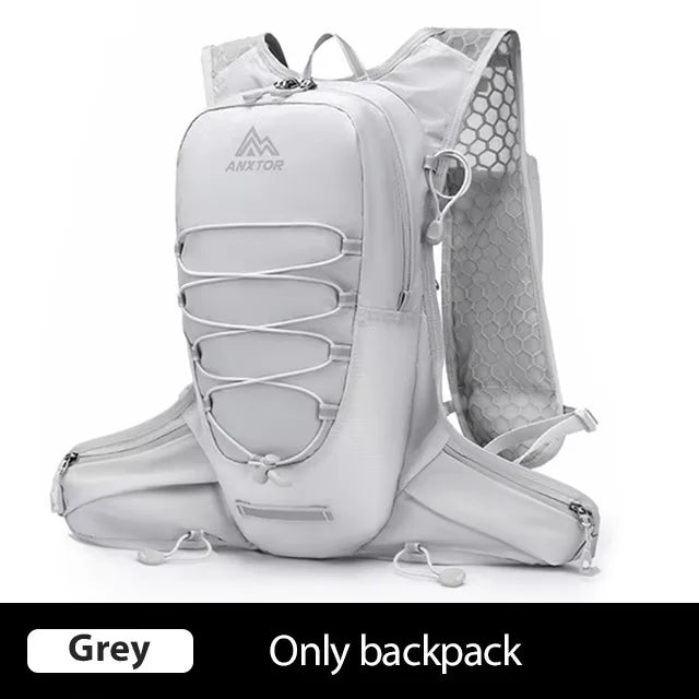 NEWBOLER Outdoor Trail Running Ultralight Backpack Running Hydration Vest Breathable Marathon Running Backpack Water Bottle