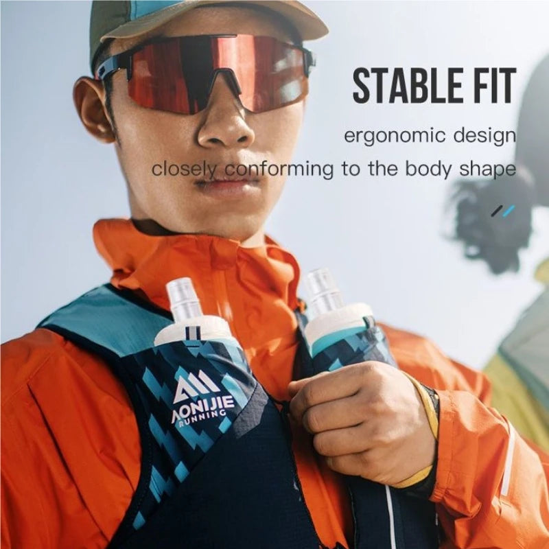 AONIJIE MB 8L Unisex Running Hydration Vest Lightweight Breathable Mesh Adjustable for Trail Hiking Outdoor Sports