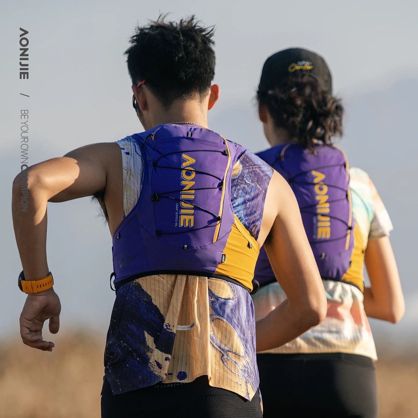 AONIJIE C9116 Running Pack Hydration Bag Vest Backpack High Capacity Marathoner Trail Run Race Hiking Bags for Men Women 10L