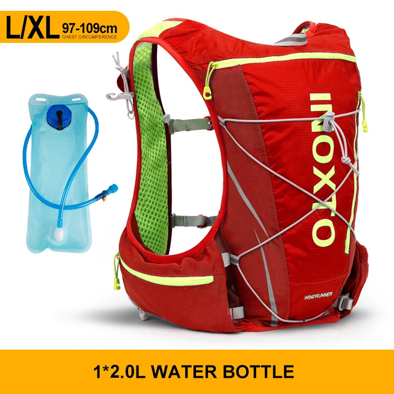 Running Hydrating Vest Backpack 8L Cycling Hydration Vest Running Backpack Hiking Marathon Hydrating Bicycle Sports Vest
